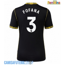 Camisa de time de futebol Chelsea Wesley Fofana #3 Replicas 2º Equipamento Feminina 2026-27 Manga Curta
